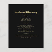 予算最後のディスコバチェロレッテ招待状 (裏面)