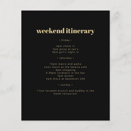 予算最後のディスコバチェロレッテ招待状 (裏面)