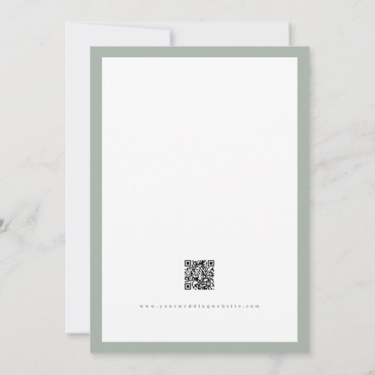 予算枠節約お知らせ日程写真カード セーブザデート (裏面)