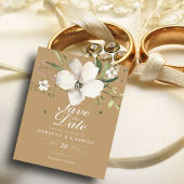 予算水エレガント色フローラ結婚の保存日