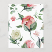 予算水カラーフローラバラハート保存日付 (裏面)