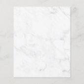 予算水カラーフローラ結婚式日付の保存 (裏面)