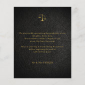 予算法科卒業写真の発表 チラシ (裏面)