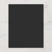 予算派パープルゴールドのダークフラワーモチーフの結婚式延期・日程変更はがき (裏面)