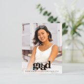 予算白黒の卒業写真の招待状 (スタンド正面)