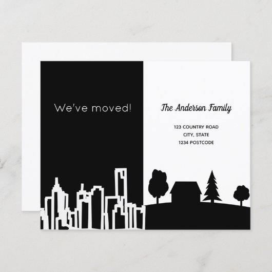 予算白黒市国の移動発表 (正面/裏面)