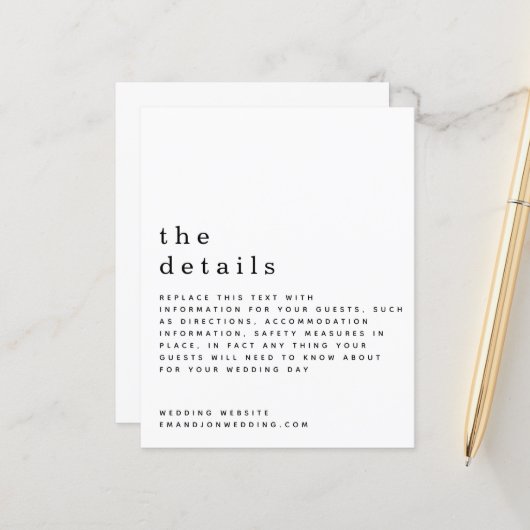 予算白黒結婚の詳細エンクロージャ (正面/裏面インサイチュ)