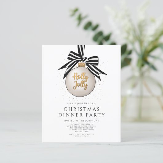 予算白黒金ゴールドクリスマスディナーパーティー (スタンド正面)