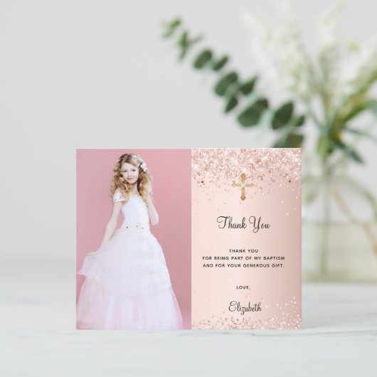 予算確認赤面グリッターの写真感謝していあなた (スタンド正面)