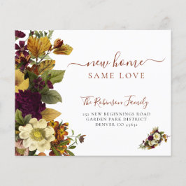 予算秋の植物台本の移動告知