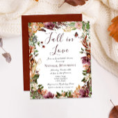 予算秋インラブオータムブライダルシャワー