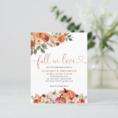 予算秋インラブフローラパンプキンブライダルシャワー (スタンド正面)