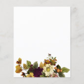 予算秋インラブ婚約パーティ招待状 チラシ (裏面)