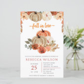 予算秋インラブ秋ブライダルシャワー招待 (スタンド正面)