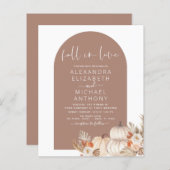 予算秋イン結婚ラブズホワイトパンプキン (正面/裏面)