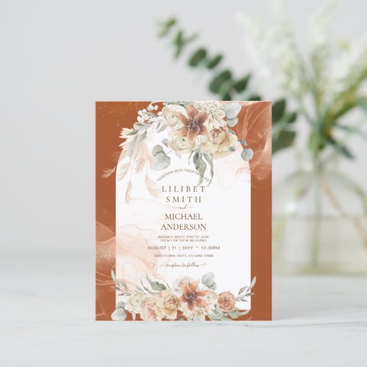 予算秋テラコッタフローラパンパスグラス結婚ズ (スタンド正面)