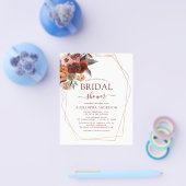 予算秋ブライダルシャワーブルゴーニュフローラ チラシ (シングル)