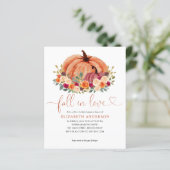 予算秋ラブテラコッタパンプキンブライダルシャワー (スタンド正面)