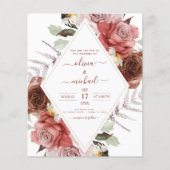 予算秋写真結婚の秋のフローラユーカリ (正面)