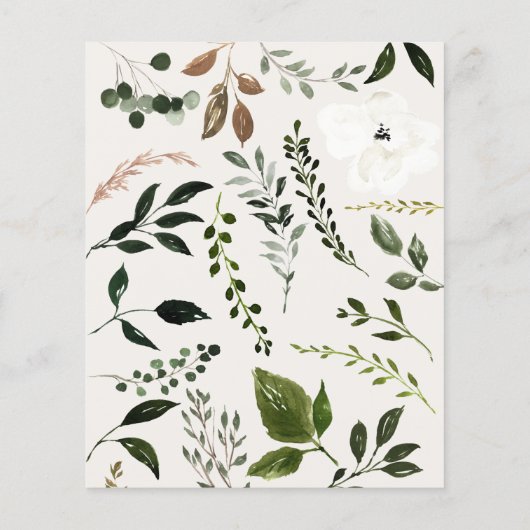 予算秋田舎家結婚の発表 チラシ (裏面)