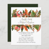 予算秋紅葉結婚ズアンパサンド (正面/裏面)