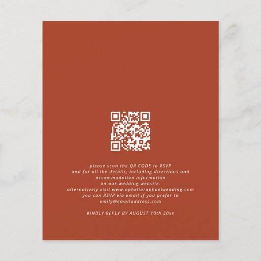 予算秋花模様テラコッタボホ結婚ズ (裏面)