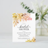 予算秋赤面イエローフローラブライダルシャワー (スタンド正面)