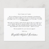 予算立案写真結婚の発表 (裏面)