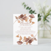予算紅葉ブライダルシャワールンチョン招待状 (スタンド正面)