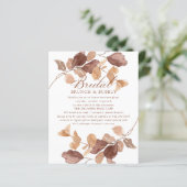 予算紅葉ブライダルブルンチバブリー招待状 (スタンド正面)
