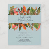 予算紅葉結婚ズ チラシ (正面)