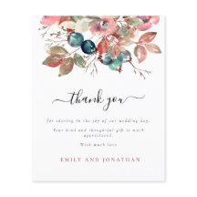 予算紙チラシ |ピンクのフローラ結婚に感謝