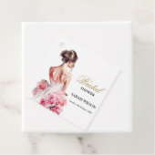 予算素晴らしに関す結婚るガウンブライダルシャワー フェイバータグ (インサイチュ)