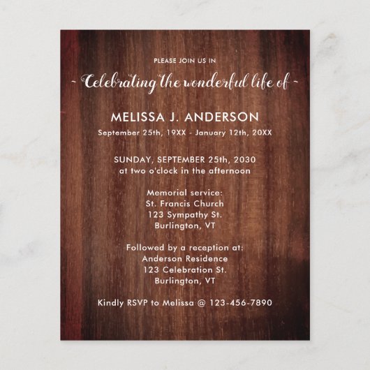 予算素朴お祝い記念撮影 (裏面)