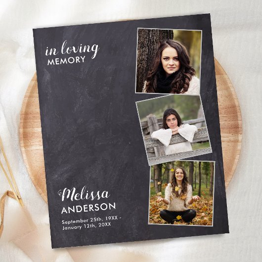 予算素朴お祝いOf Life 3 Photo Memorial