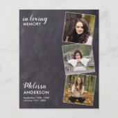 予算素朴お祝いOf Life 3 Photo Memorial (正面)