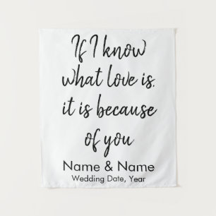 予算素朴に対する披露宴のバックドロップ タペストリー