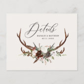 予算素朴の葉のフローラの結婚詳細 チラシ (正面)