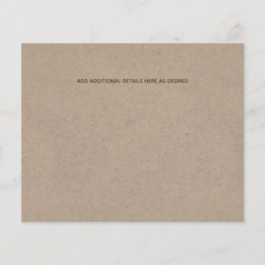 予算素朴写真コラージュ日付の保存 (裏面)