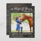 予算素朴国の写真馬の日付の保存 (正面/裏面)