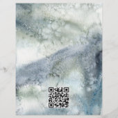 予算素朴山の水の色の保存日付 チラシ (裏面)