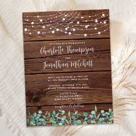 予算素朴文字列ライトQRコード結婚式の招待