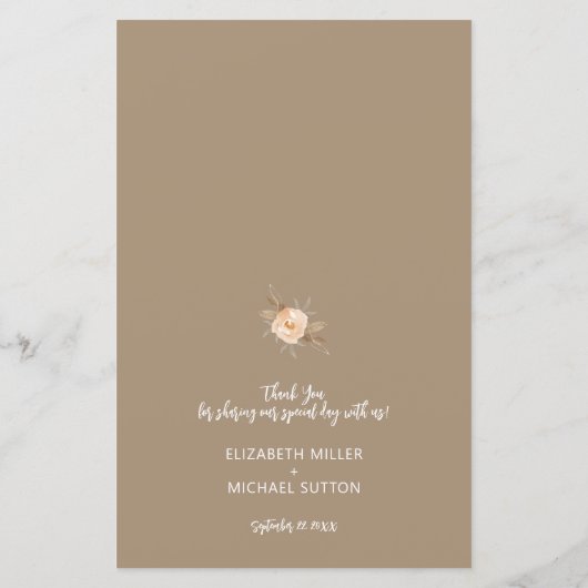 予算素朴結婚フローラ (裏面)