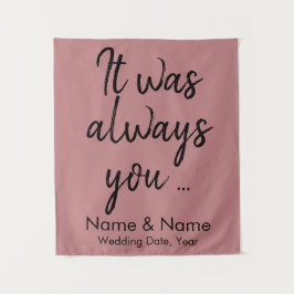 予算素朴結婚式の背景 タペストリー