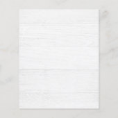 予算素朴航海の結婚のサンキューカード (裏面)