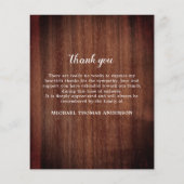 予算素朴5写真コラージュ葬儀 (裏面)