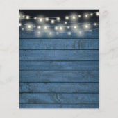 予算素朴50周年記念緑招待状 (裏面)