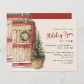 予算素朴 |カントリーホリデーハウスフライヤー (正面/裏面)