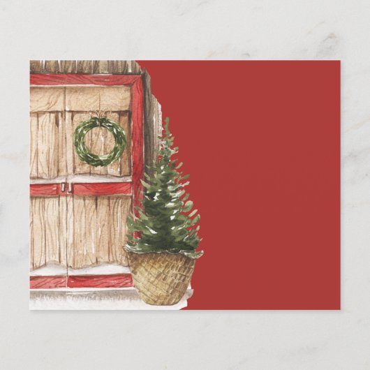 予算素朴 |カントリーホリデーハウスフライヤー (裏面)