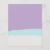 予算結婚のティール(緑がかった色)薄紫アメジスト抽象芸術 (裏面)